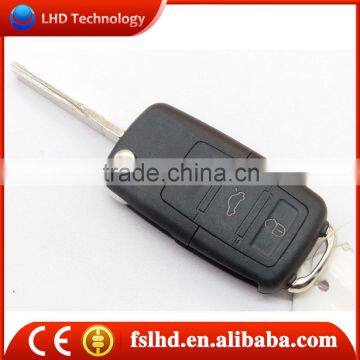 Hot sale VW 3 buttons car key housing for vw bora passat b6