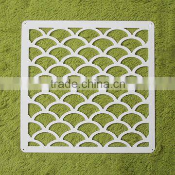 GJ-GP01Eco-friendly Wood-plastic Hanging Folding Screen Room Divider photo-2