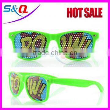 Fashionable Plastic Pinhole Party Sunglasses photo-4
