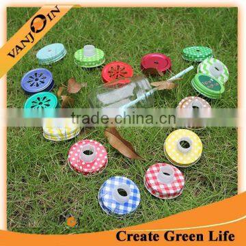 Decorate 70mm Tinplate Lids For Mason Jar photo-2