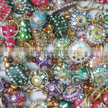 Buy Jaipur Handicraft Item-Lac Key Chain Keyrings