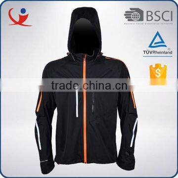 New custom waterpfoof polyester nylon summer cycling jacket running man