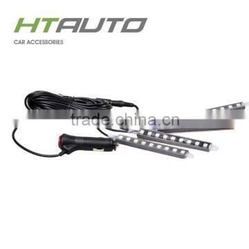 HTAUTO Auto Parts Accessories Internal Led Lamp Remote Control 16 Color RGB Led Bulb Light Internal RGB Laser Rock light