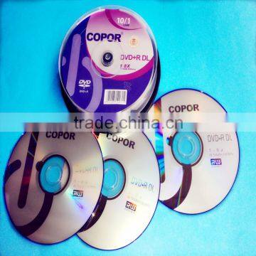 A grade blank DL dvd+r 8.5gb wholesaler