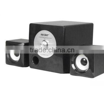 2.1 ch hot selling computer speaker in 2014 with good sound