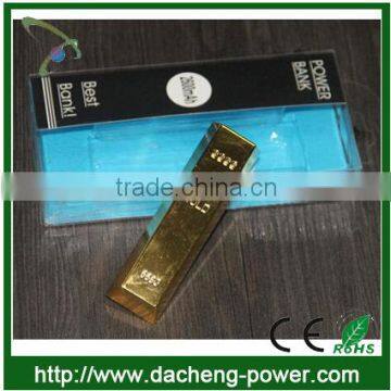 Gold Bullion Design Power Bank 2600mah Manual for Power Bank Battery Charger photo-6