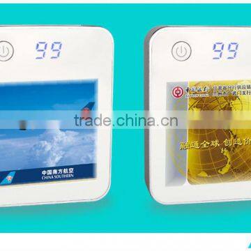 Plastic 10400mah Portable Power Bank External Battery Charger