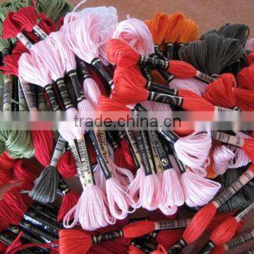 cross stitch embroidery thread