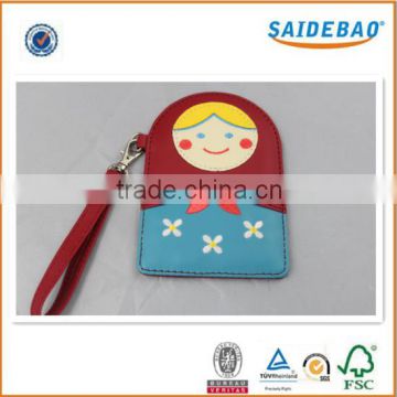 2016 Wholesales Customized size pu Leather Cartoon Picture Luggage Tag Type luggar Bag for kids