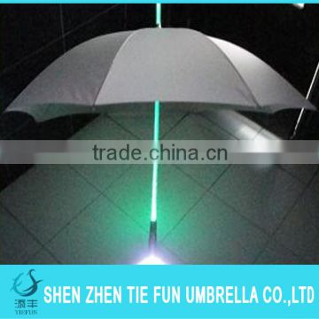 Fiber optic umbrella