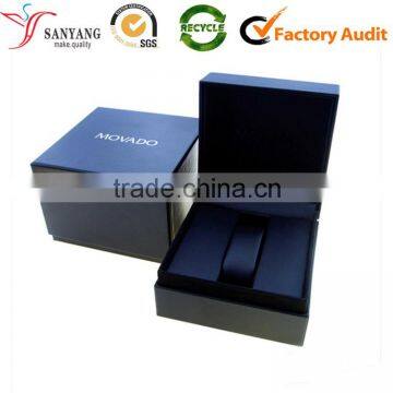 Simple empty single watch plastic box for shipping