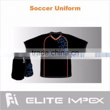 new stylish soccer uniform