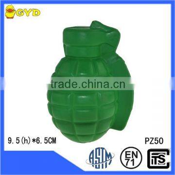 Promotion Antitank grenade shape stress ball toy