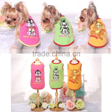 cartoon style dog cotton clothes