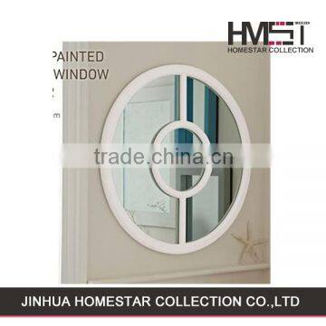 Workable price hot sale white plastic mirror for wall decoration