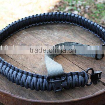 Outdoor Sports Hunting Gun Accessories Handmade Weave Survival Paracord Rifle Slings