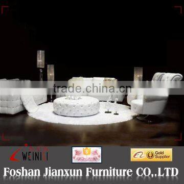 H1088 white sofa white leather sofa white wedding sofa