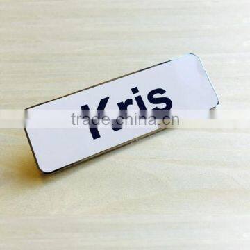 Custom made enamel name badges