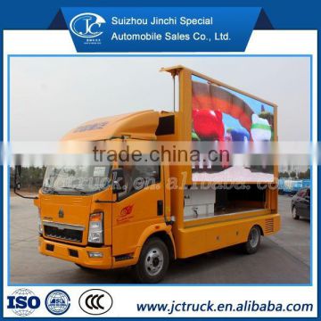 LED Truck / advertising truck SINO HOWO 4X2