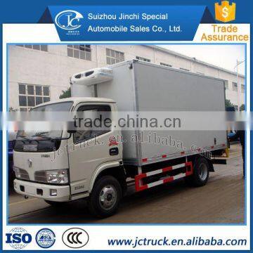 Popular 5T cchina heap Transport meat refrigerated trucks net price