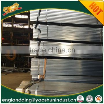 pre galvanized square rectangular steel pipe