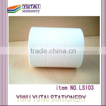 2014 YIWU customized designed Common white adhesive tape paper