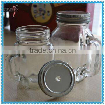 High Quality Drinking Type Beverage Glass Jar