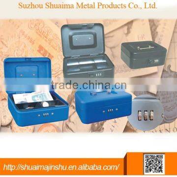 Hot sale metal cash box Portable money box                        
                                                Quality Choice