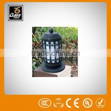 pl 2197 digital wall clock pillar light for parks gardens hotels walls villas