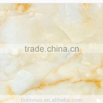 FOSHAN non-slip low price marble look jade glazed porcelain floor tile 600x600mm