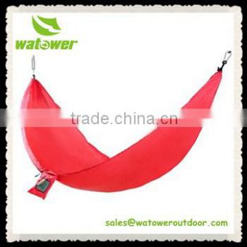 Watower outdoor ripstop nylon fabric hammock