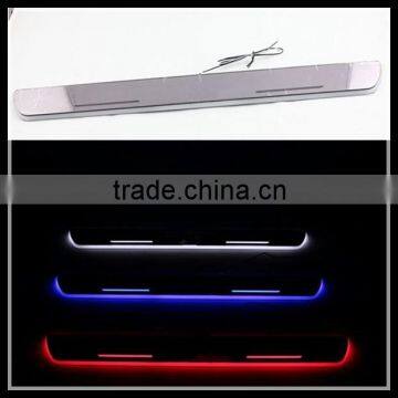 For TOYOTA LED moving door scuff lights LED moving door scuff light Car led door sill plate light for RAV4