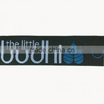 factory direct woven label patch garment usage label for jeans warning labels for garments