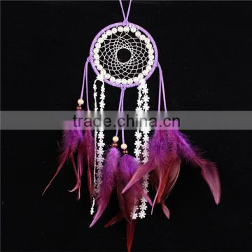 Purple Color Home Decor Boho Indian Dreamcatcher