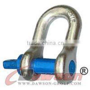 grade s dee shackle forged alloy galvanized with screw pin