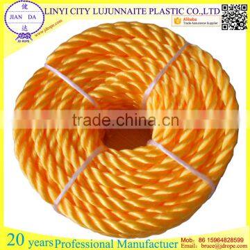 3 strands twisted PP Ropes                        
                                                                                Supplier's Choice