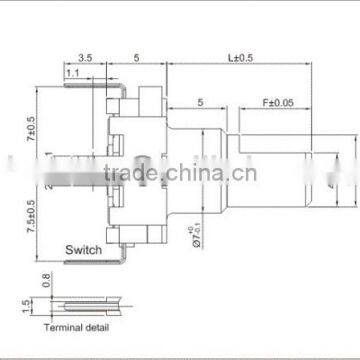 F11ER Series Rotary Shaft Encoder Incremental Type High Accuracy Encoder in All Dimensions