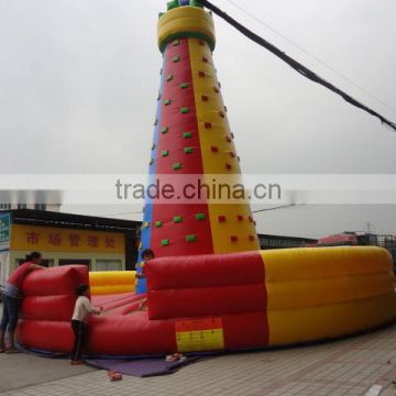 2015 hot funny climbing walls inflatable