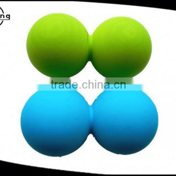 Deep Tissue Double Lacrosse Massage Ball Silicone Peanut Ball