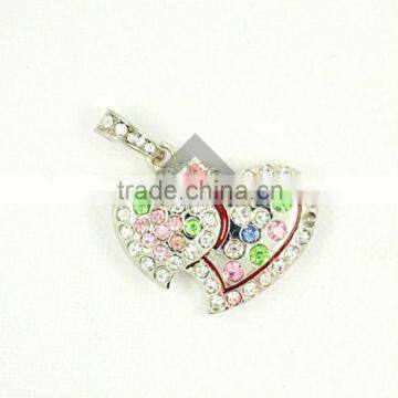 Heart Shape Jewelry USB Flash Drive 16GB photo-2