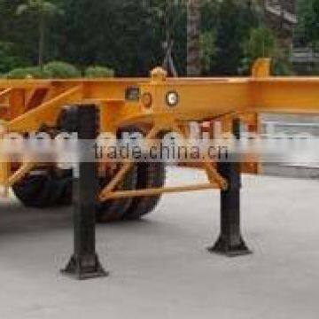20ft,40ft,45ft,48ft,53ft Container Carrier Skeleton Type Semi-trailer Which Transport Containers photo-2