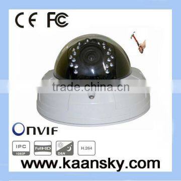 vandal-proof dome ip camera ,ir led cmos ip camera module