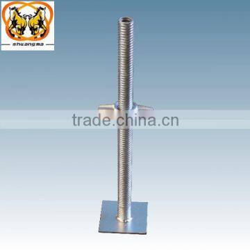 construction galvanized steel base jack