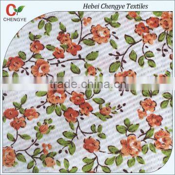 100 polyester floral printed lining designer fabric
