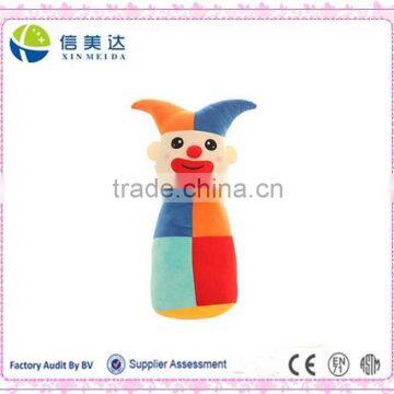 New fashion in 2015 clown plush stuffed doll