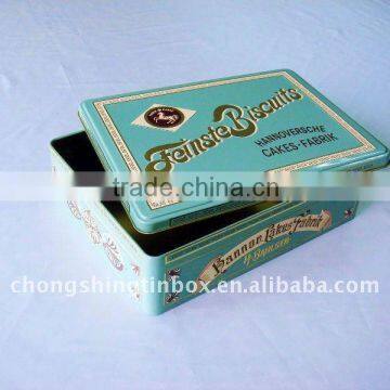 Rectangular Metal Christmas Tin Box photo-6