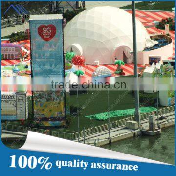 Big Geodesic dome tent for outdoor luxury events