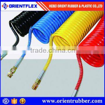 China manufacturer supply PU coil hose pipe