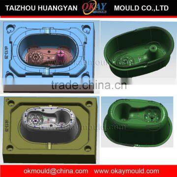 Safety and easy operation commodity plastic mop bucket molds