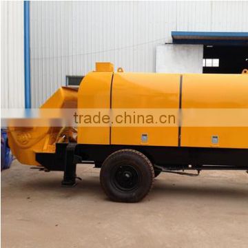 small concrete pump with CE ISO certification,hydraulic control concrete pump for sale